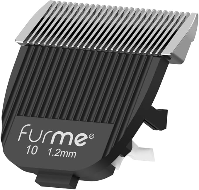 FURME AirClipper Size 10 Replacement Blades - 1.2mm Grooming Clipper Blades, Fur & Hair Shaver for Cats, Dogs and All Pets, Pack of 1