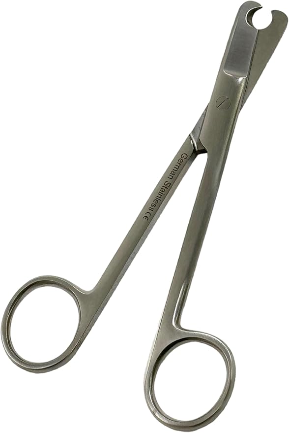 Dog and Cat Nail Cutters Scissors Style German Stainless Steel - For Small Animals, Cats, Dogs, Birds - Grooming Essentials (5.5")