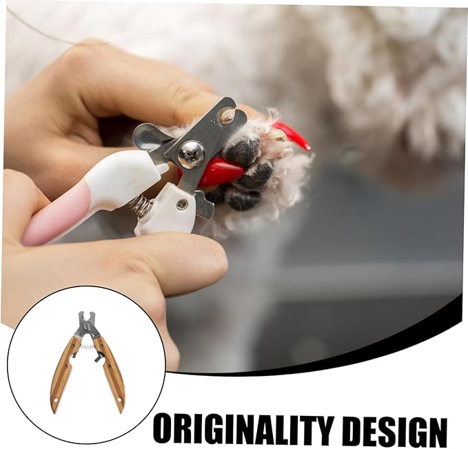 Milisten Dog Cat Pet Nail Clipper Safe Clipper for Small Animals Ergonomic Grip Convenient Pet Toenail Trimmer for Grooming Cats and Dogs