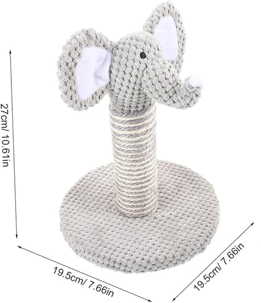 minkissy 2pcs Cat Scratching Post Kit with Sisal Vertical Claw Scratcher and Indoor Climbing Frame for Kittens and Small Cats