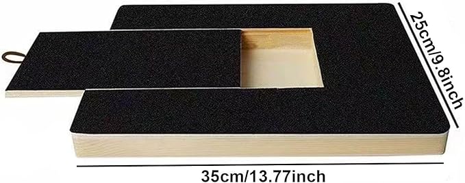 Scratch Pad for Dogs, Funny Cuttable Adhesive, Dog Nail Scratch Board Pet Supplies, for Puppy Small Medium Large Breed Play Stimulation, Boredom, Home