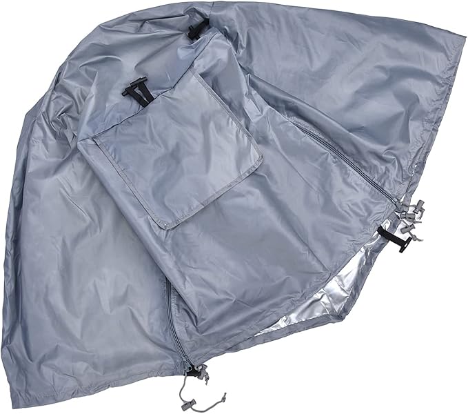 Dogs Wire Crate Cover Pet Cage Cover for Outdoor, Sunproof Pet Kennel for Dogs, 124.5x84x79cm Supplies (Grey)