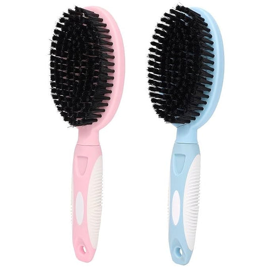 Pet Brush Pet Hair Remover Brush Pet Grooming Tools, Dog Massage Comb with Cute Handle,Cat Supplies, Grooming Self Cleaning Slicker Cat Supplies