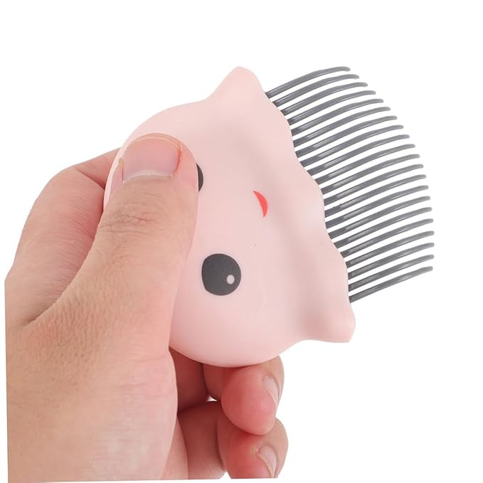 Toyvian 3pcs Portable Pet Grooming Comb Set Wide Tooth Plastic Brushes for Dogs Cats for Tangles Knots Undercoat Removal Versatile Grooming Tools for All Hair Types