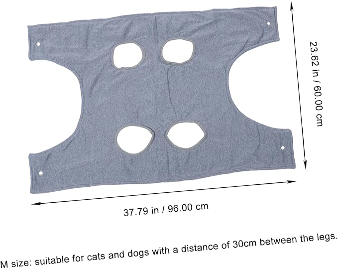 Mikikit Pet Grooming Hammock for Cat Dog Professional Nail Trimming Assistant Easy to Use