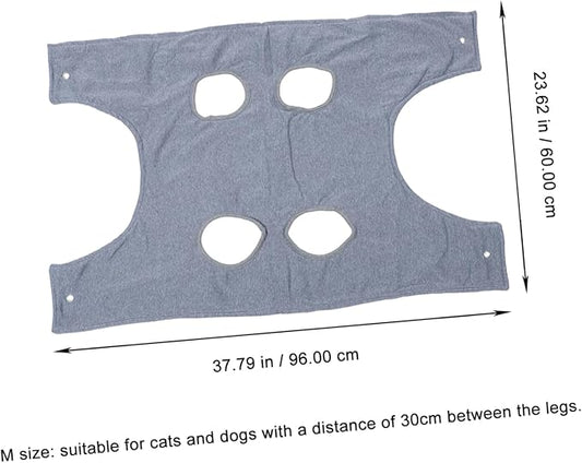 Mikikit Pet Grooming Hammock for Cat Dog Professional Nail Trimming Assistant Easy to Use