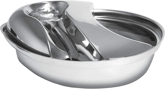 Pioneer Pet Stainless Steel Fountain Raindrop Design