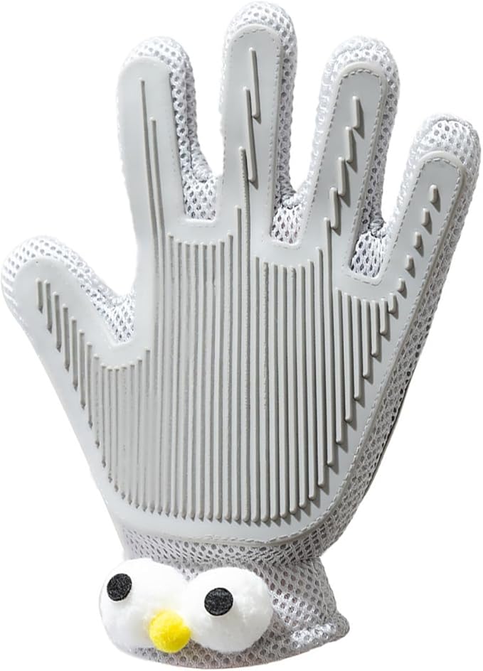 Double Sided Silicone Pet Grooming Glove for Efficient Hair Removal and Relaxing Massage on Cats and Dogs Cats Brush