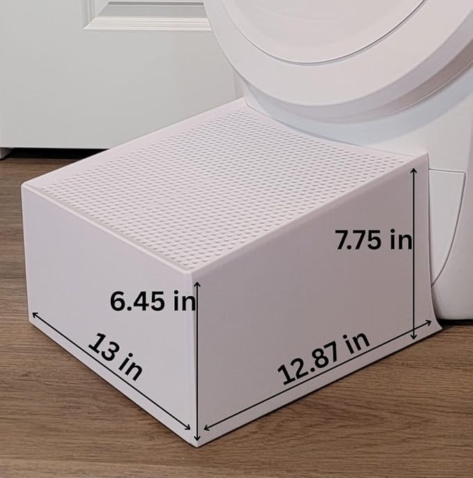 Litter Platform for Litter-Robot 4, 5, 5, Pro, EVO | Your Ultimate Tracking Solution! (Black)