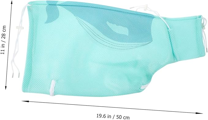 YARNOW Cat Grooming Net Bag Three Design for Bathing Nail Trimming and Cleaning Breathable and Scratch-Resistant Pet Holder Drawstring for Random Style