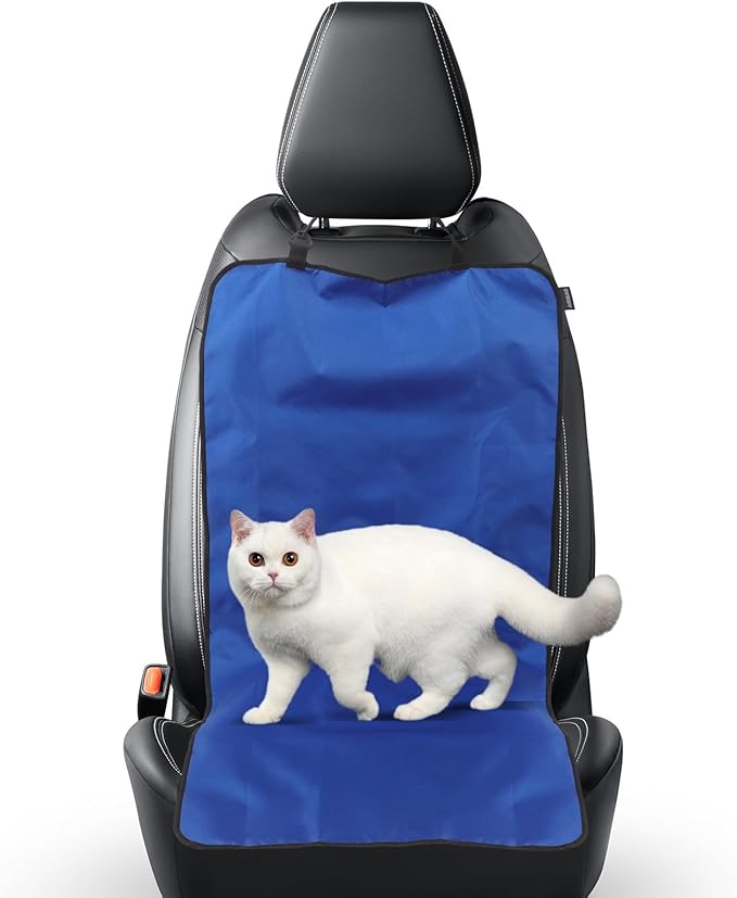 Waterproof Dog Car Seat Protector, Scratch-Resistant Oxford Fabric Car Pad 106x49cm, Pet Travel Seat Cover for Small Dogs, Automotive Pet Supplies