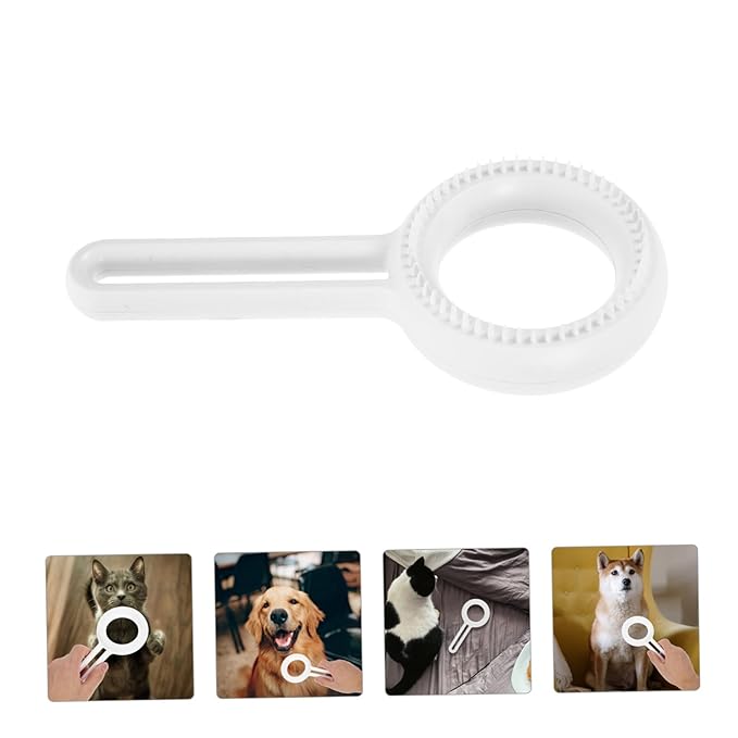 TOYANDONA Double-sided Cat Grooming Comb Pet Hair Removal Brush for Cats Dogs Deshedding Tool for Animals