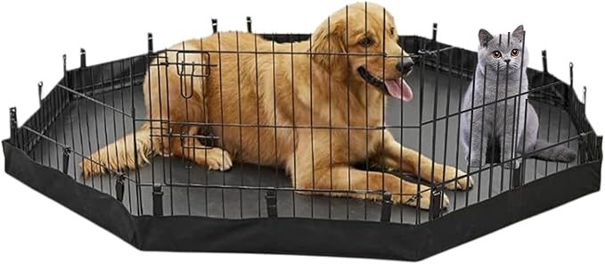 Dog Playpen Mat - 460g Washable Puppy Training Mats, Dog Whelping Pad, Indoor Pet Fence Mats | Waterproof Oxford Cloth Mat for Playpen, Sofa, Bed, Trunk, and Comfortable Puppy or Dogs Rest