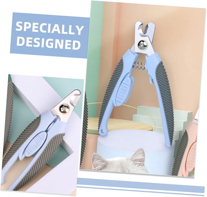 TOYANDONA Professional PET Nail Clipper for Dogs and Cats Sharp Claw Trimmer Tool for Small Animals Comfortable to Hold Grooming Supplies