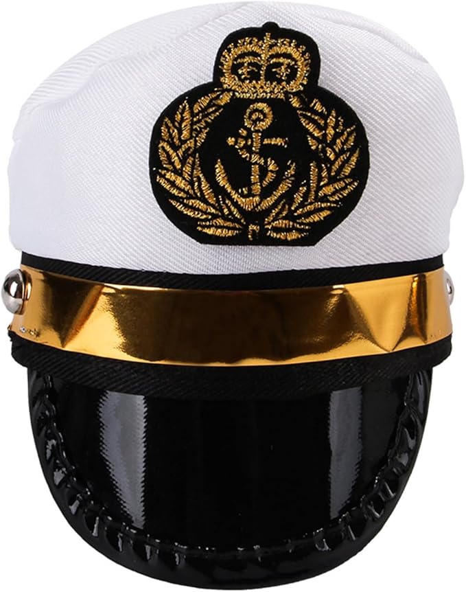 Christmas Pet Hat Cute Captain Pirate Hat for Dog Dress Up Supplies Lovely Halloween Carnival Clothes Accessory Funny Hats for Halloween Cosplay