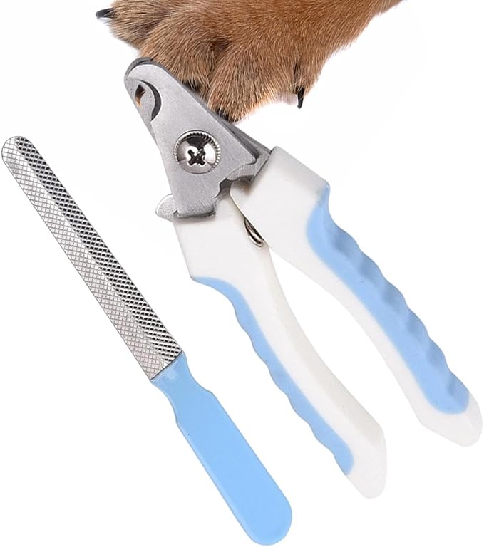 Nail Cutter for Dogs,Safety Grooming Pet Supplies - Nail Trimmers for Dogs with Guard | for Home Indoor Travel All Breeds Seniors Puppy Kitten