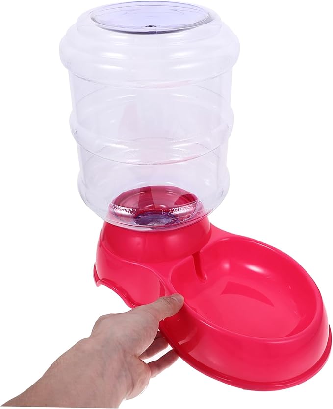 Cat Automatic Feeding Device Pet Food Bowl Water Basin Drinking Fountain Safe Easy to Clean