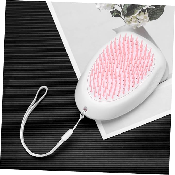 Abs Pet Dog Comb for Grooming Cat Hair Brush Floating Hair Removal Practical and Portable Design for Pet Cleaning Hanging Lanyard