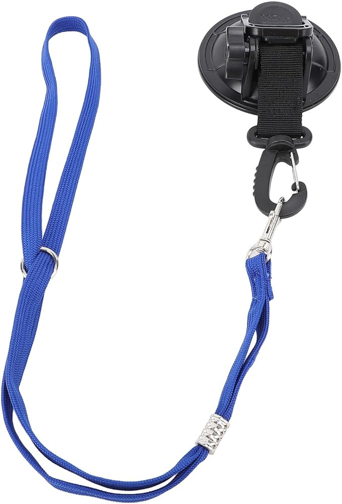 AYNEFY Dog Bathing Tether Other Hiking Camping Supplies Leash with Suction Cup for Dog Cat Shower Grooming Bath Bathing Tether Adjustable Pet Mountaineering Camping (Large)