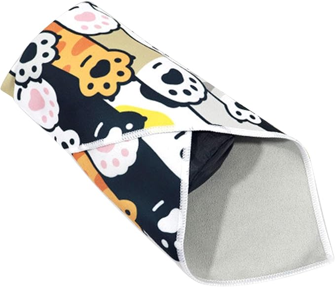 Cat Grooming Wrap - Self-Adhesive Adjustable Fabric Blanket for Cats, Cat Swaddle for Nail Trimming | Cat Burrito Wrap, Multifunctional Anti-Escape Grooming Bag for Nail Clipping and Grooming