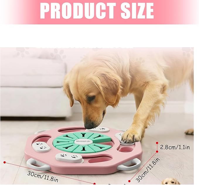 Dog Puzzle Toy Training Boredom Interactive Feeding Slow Food Tray Pet Feeding Supply