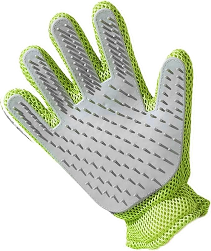 Double Sided Silicone Pet Grooming Glove for Efficient Hair Removal and Relaxing Massage on Cats and Dogs Cats Brush