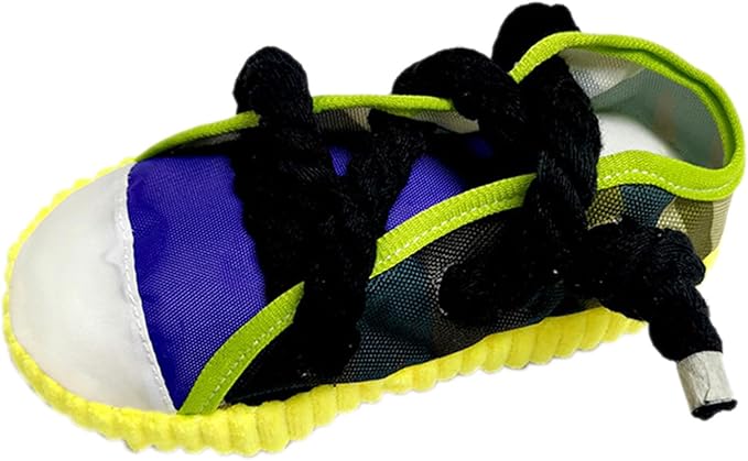 Dogs Chew Toy Shoe for Aggressive Chewer Pet Plush Puppy Soft Teething Rope Lovely Squeaky Pet Supplies Dogs Plush Squeaky