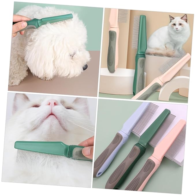Pet Comb Cat Brush Dematting for Cats Dog Hair Comb Fine Teeth Grooming Supplies
