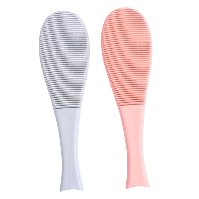 BESPORTBLE Tongue Comb for Cats 2pcs Cat Grooming Comb Lightweight for Chin Neck Back Ribs