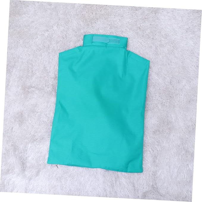 BESPORTBLE Multi-Functional Cat Grooming Bag Fixed Pouch for Bathing Nail Trimming and Medicine Administration Breathable Durable Design for Pet Cats Deep Green
