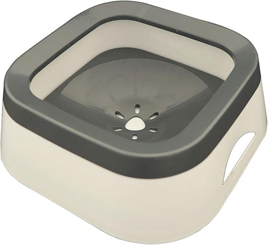 Dog Water Bowl Dispenser Water Feeder for Dogs Feeder Cat Dog Supplies Cat Bowls Water Dispenser for Pet Messy Drinkers Kitten, Gray