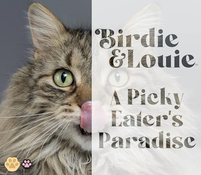 Birdie & Louie Wet Cat Food Variety Pack of Tuna Flavors | 6 Cans of 5 Different Tuna Flavors | All Natural Ingredients, Grain Free | 3 Oz Cans, Bulk Case of 30 Cans