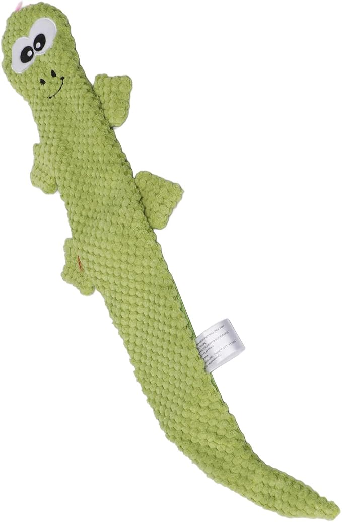 Squeaky Lizard Dog Toy Teeth Grinding Plush Chew Pets Supplies Anxiety Reducing Bite