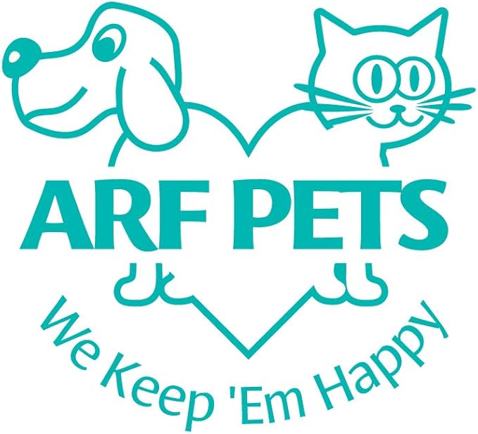 Arf Pets Automatic Pet Feeder, 5 Meal Food Dispenser for Dogs, Cats & Small Animals w/Programmable Timer, Dishwasher-Safe Tray Feeds Wet or Dry Food - (Serves 4 Meals Per Day) Adopter Included