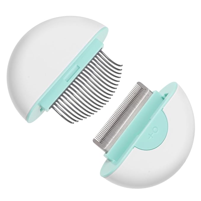 Toyvian Cat Stripping Tool Cat Grooming Comb for Matted Fur Cleaning Tool Massage Brush