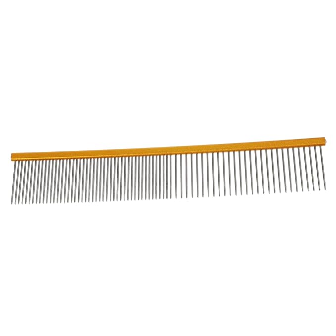 Happyyami Compact Multi-function Pet Comb Wear-resistant Grooming Tool for Dogs and Cats Non-slip Design for Easy Grooming for Daily Use