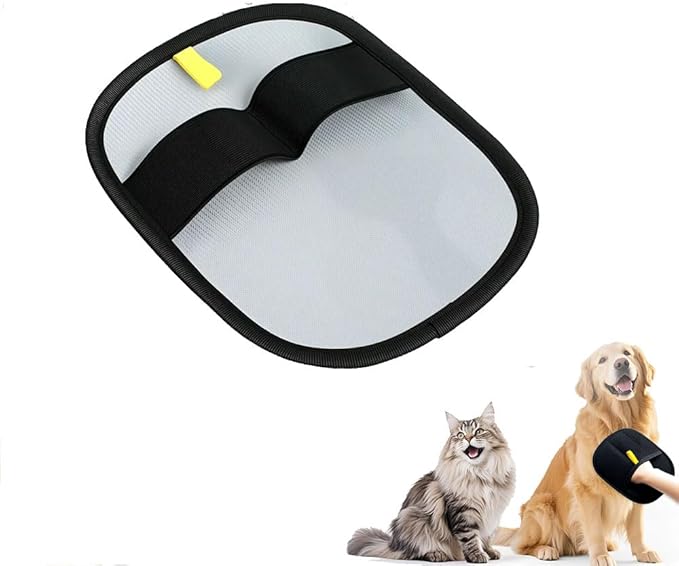 Pet Hair Remover Gloves for Cats & Dogs, Reusable Electrostatic Pet Hair Removal Gloves Brush for Pets Hair, Pet Hair Remover Tool for Clothing, Couch, Carpet, Car Seat (1 PCS)