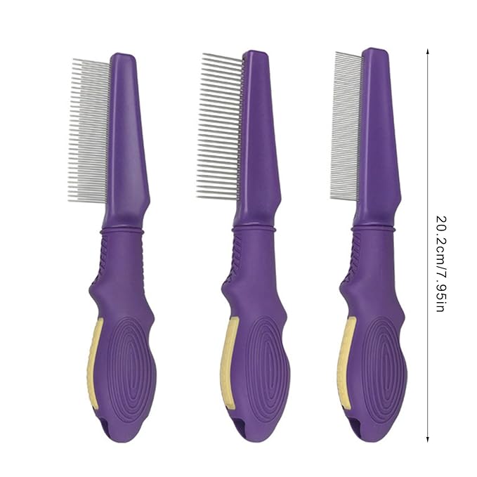 Gentle Massage Cats Grooming Brush ABS Deshedding Comb Reduces Shedding Enhances Maintenance Portable Pet Deshedding Tool