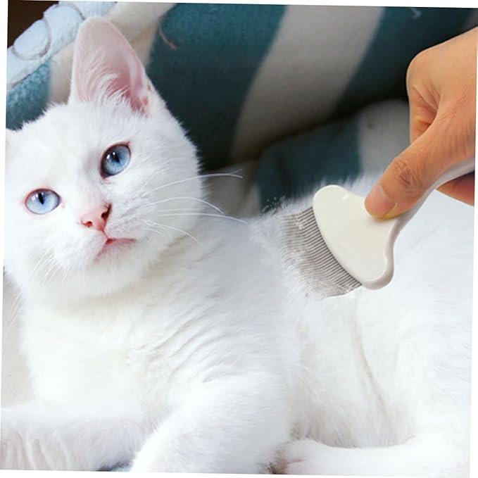 GANAZONO Cat Grooming Comb Pet Cleaning Tool for Kitten Supplies Cat Deshedding