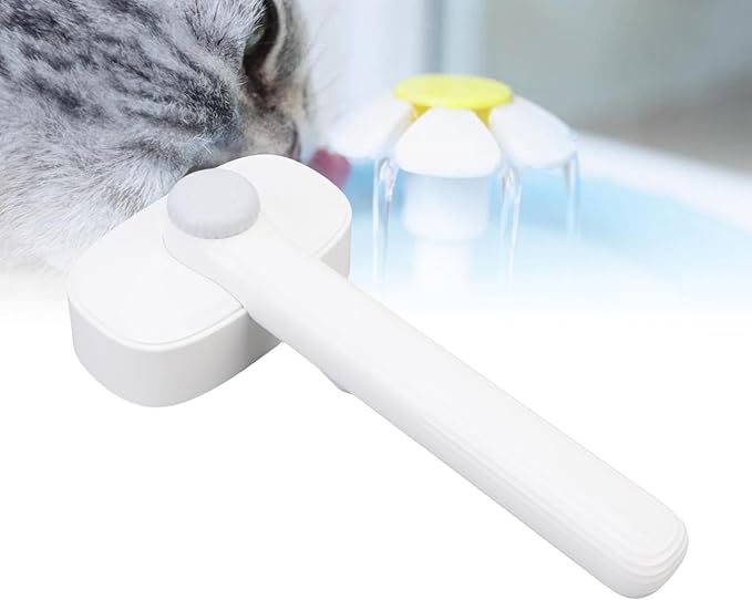 Tyenaza Cat Grooming Brush, Pets Skin Friendly Self Cleaning Slicker Massage Brushes for Shedding Dogs Cats Hair