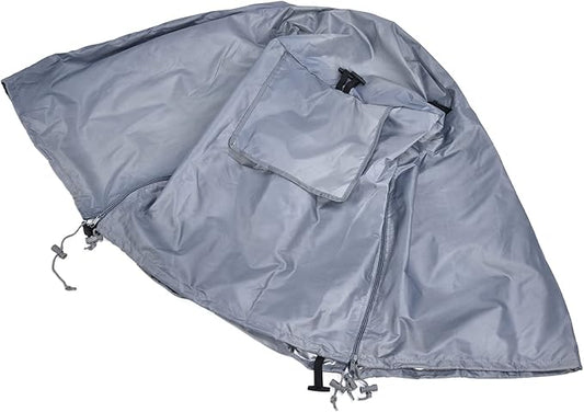 Dogs Wire Crate Cover Pet Cage Cover for Outdoor, Sunproof Pet Kennel for Dogs, 124.5x84x79cm Supplies (Grey)