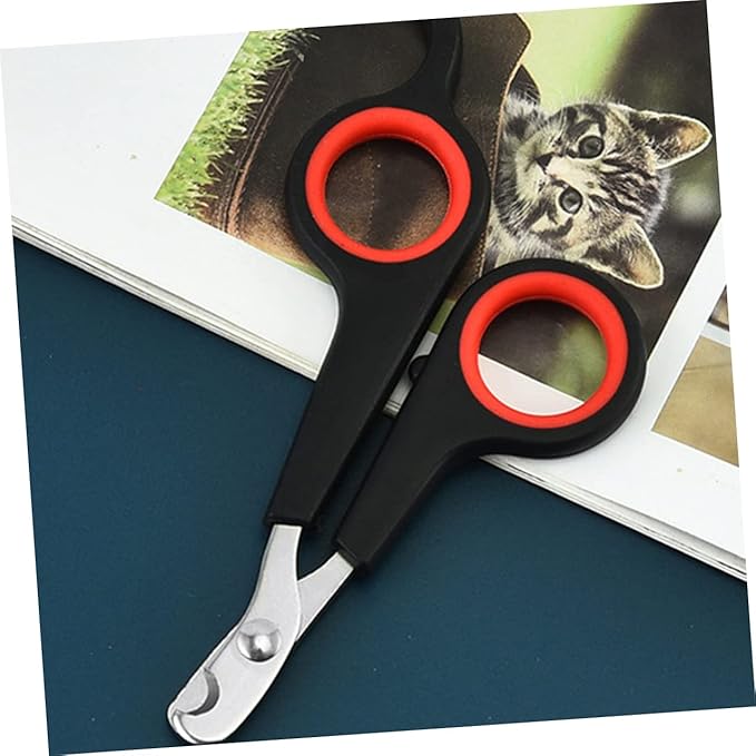 6pcs Ergonomic Pet Nail Clippers for Dogs Cats Trimmers for Grooming for All Breeds Lightweight and Design