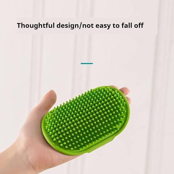 Silicone Grooming Strap Pad for Cats, Silicone Grooming Strap Pad 2-in-1self Groomer for Kitten,Bathing Brush,Scratching Board Pet Supplies for Cats Tree Furniture Sofa Chair Legs (4pcs blue)