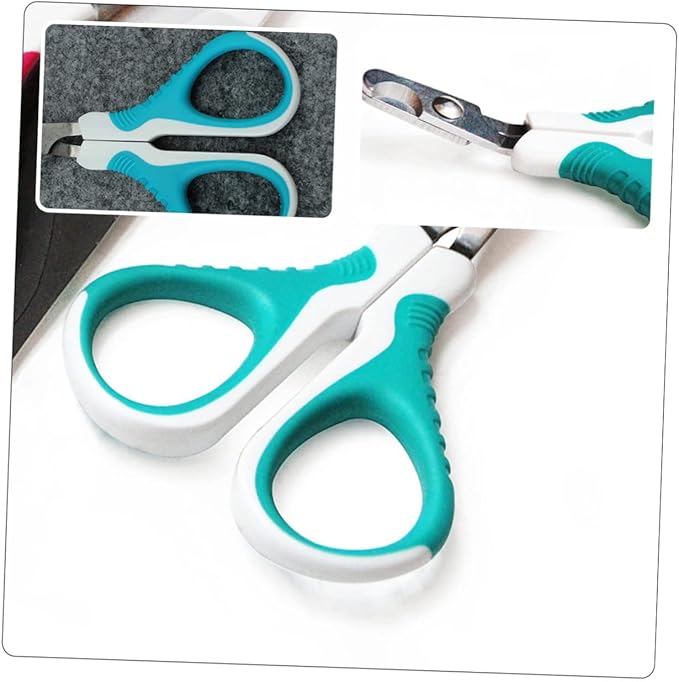 BESPORTBLE Stainless Steel Pet Nail Clipper for Dogs and Cats Ergonomic Design to Use Portable Grooming Tool for Care Sky-