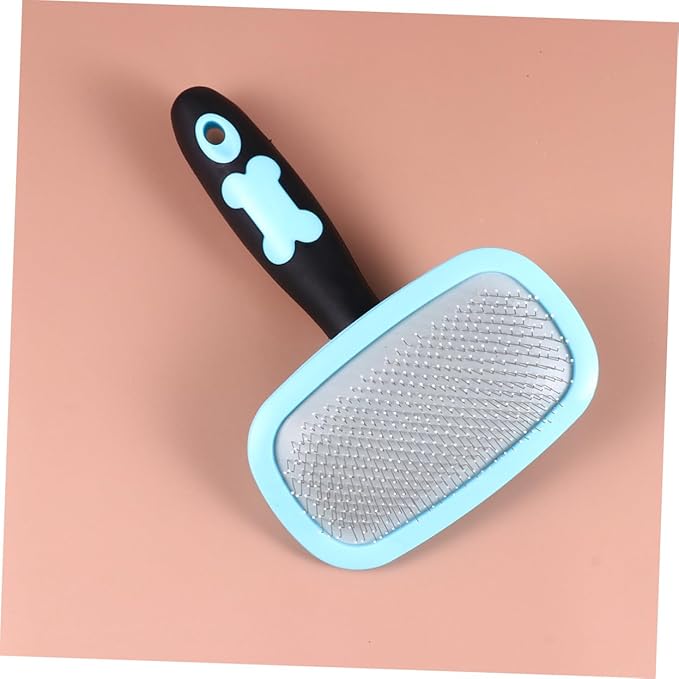 BESPORTBLE Ergonomic Grip Pet Hair Comb Cat Brush for Shedding Pet Grooming Supplies Massager Comb