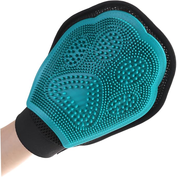 BESPORTBLE Efficient Pet Grooming Glove Deshedding Glove for Dogs Cats Itch Relief for Dogs
