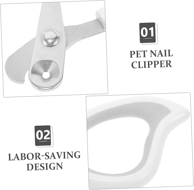 Cat Nail Clipper Cat Grooming Tool Precision Trimmer Kitten Nail Cutter Easy Clean