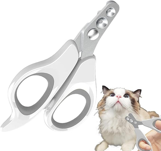 Nail Clippers for Cats - Claw Scissors for Pet,Splash-Proof Puppy Claw Trimmer - for Cats Dogs Grooming Veterinary Home Indoor Outdoor Travel Camping