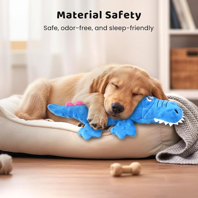 Indestructible Dog Toys for Aggressive Chewers, 2026 New Squeaky Dog Toys for Aggressive Chewers Dogs, Puppy, Interactive Squeaky Durable Teething Toys for Small Medium Large Pets (Green)