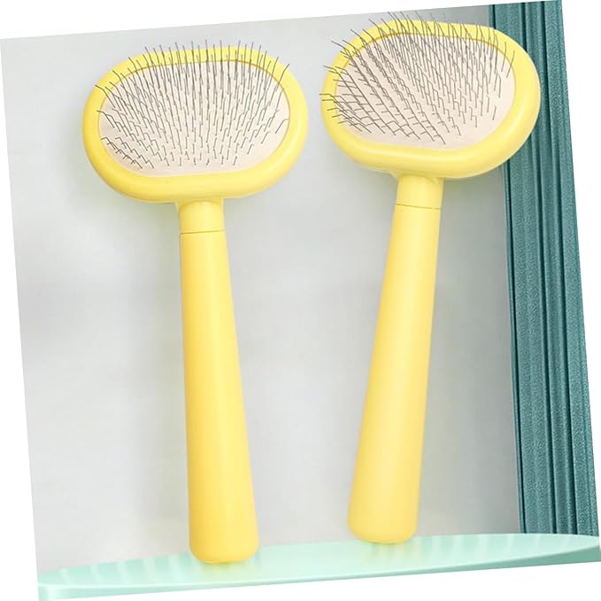 BESTonZON Cat Grooming Comb for Cats and Dogs Massage Grip PET Beauty Tool for Household Grooming and Fur Removal